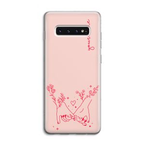 Best Friends: Samsung Galaxy S10 4G Transparant Hoesje