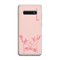 Best Friends: Samsung Galaxy S10 4G Transparant Hoesje