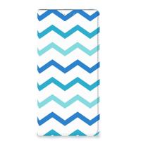 Samsung Galaxy A13 (4G) | Hoesje met Magneet | Zigzag Blauw