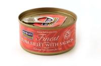 FISH4CATS Tuna fillet with salmon - nat kattenvoer - 70g