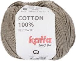 Katia Cotton 100% 010 Steen grijs