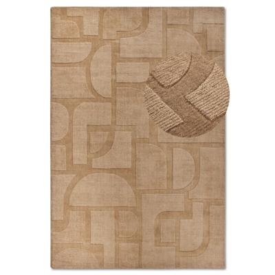 Wollen Vloerkleed Alexis - Bruin maat: 150x80cm - materiaal: Wol - Dekbed-Discounter.nl