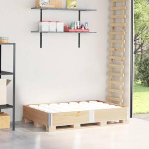 VidaXL Palletopzetrand 150x100 cm massief grenenhout