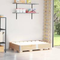 VidaXL Palletopzetrand 150x100 cm massief grenenhout