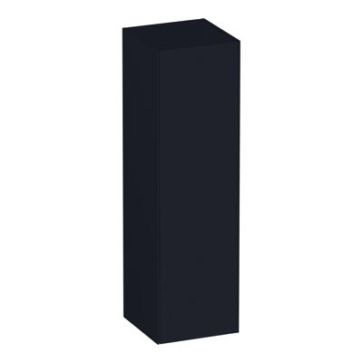 Brauer Inspire - Hoge Kast - 120 cm - 1 Deur - Greeploos - Linksdraaiend - Mat Zwart