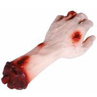 Fiestas Guirca Horror nep afgehakte hand - lichaamsdelen/ledematen - 25 cm - Halloween decoraties   - - thumbnail