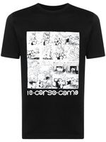 10 CORSO COMO t-shirt à imprimé graphique - Noir - thumbnail