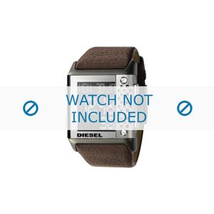 Horlogeband Diesel DZ-7123 Leder Bruin 32mm