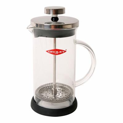 Cafetière Oroley Spezia 6 Kopjes Borosilicaatglas Roestvrij staal 18/10 600 ml