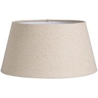 Leen Bakker - Lampenkap Lika Voor Hanglamp Naturel - Ø40xØ30x21 Cm - Katoen - Wit#Crème