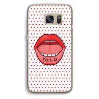 Yolo Denise: Samsung Galaxy S7 Transparant Hoesje