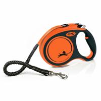 Hondenriem Flexi Xtreme Oranje L