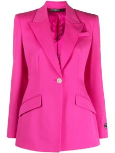 Versace blazer en laine vierge à motif Medusa - Rose