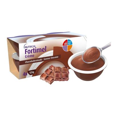 Fortimel Crème Chocoladesmaak 4x125g