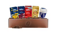 Proefpakket Lavazza - 80 koffiecapsules + Travelmug