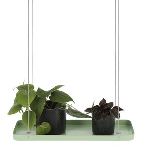 Esschert Design Plantenblad hangend rechthoekig S groen