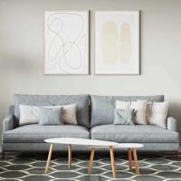 VidaXL Muurverf bruin 2,5 l wandprint