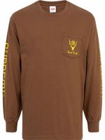 Supreme x South2 West8 t-shirt à manches longues - Marron