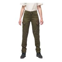 MODEKA Brandon Cargo Lady, Motorjeans dames, Olijf Lengte 30