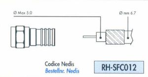 Hirschmann RH-SFC012 kabel-connector