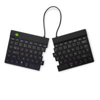 R-Go Split Break ergonomisch Bluetooth toetsenbord, azerty, zwart