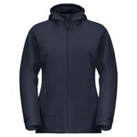 Jack wolfskin Moonrise 3 In 1 Jas Dames Night Blue S
