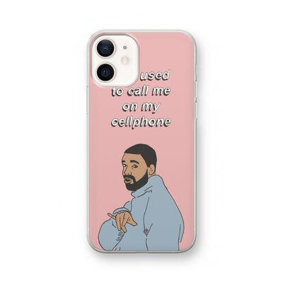 Hotline bling: iPhone 12 Transparant Hoesje