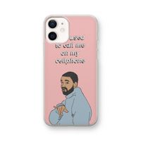 Hotline bling: iPhone 12 Transparant Hoesje