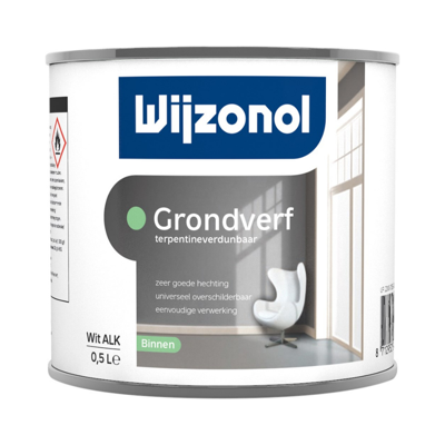Wijzonol Grondverf Terpentineverdunbaar - 500ml