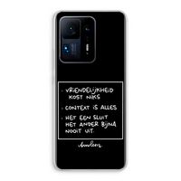 Mijn Motto's: Xiaomi Mi Mix 4 Transparant Hoesje