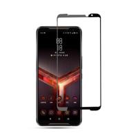 mocolo 0.33 mm 9H 2.5 D Silk print gehard glas film voor ASUS ROG Phone II