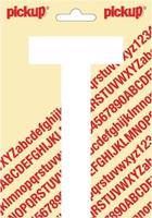 Plakletter Nobel Sticker letter T wit Pickup - Pickup