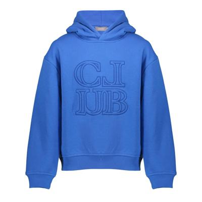 Geisha winter hoodie meisjes - blauw - club