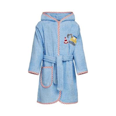 Playshoes badjas Graafmachine Blauw-146-152 Playshoes badjas Graafmachine Blauw-146-152
