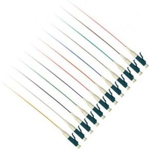 ACT LC 50/125 OM4 fiber pigtail set 12 stuks