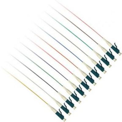 ACT LC 50/125 OM4 fiber pigtail set 12 stuks