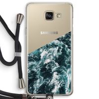 Zee golf: Samsung Galaxy A5 (2016) Transparant Hoesje met koord