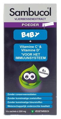 Sambucol Babypoeder (14 Sachets)