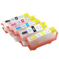 Inktmedia® - Geschikt Canon Pgi-550 & Cli-551 XL serie Navulbare cartridges met ARC chip