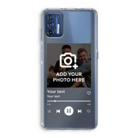 Music Player: Motorola Moto G9 Plus Transparant Hoesje
