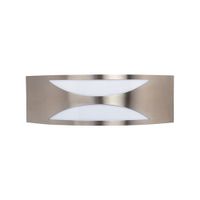 LED Tuinverlichting - Buitenlamp - Manipu 3 - Wand - RVS - E27 - Vierkant - thumbnail