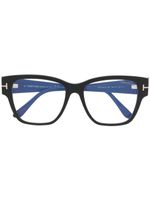 TOM FORD Eyewear lunettes de vue à monture d'inspiration wayfarer - Noir - thumbnail