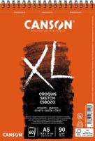 Canson schetsboek XL, 90 g/m², ft A5, 60 vel Canson schetsboek XL, 90 g/m², ft A5, 60 vel