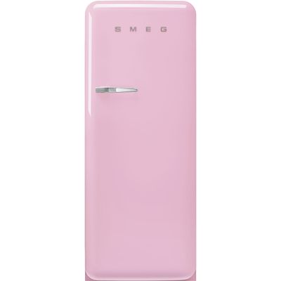 SmegFAB28RPK5 Koelkast met vriesvak Roze