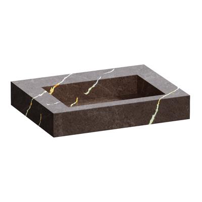 Wastafel Topa Artificial Marble 60 Copper Brown Topa