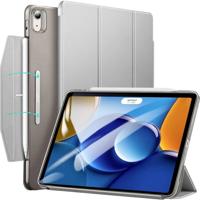 ESR Ascend Trifold Book cover Grijs, Transparant iPad Cover / tas
