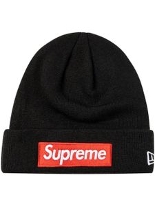 Supreme x New Era bonnet à logo Box - Noir