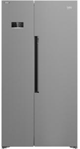 Beko GN1603140ZHXBN Amerikaanse koelkast Zilver