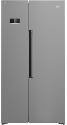 Beko GN1603140ZHXBN Amerikaanse koelkast Zilver