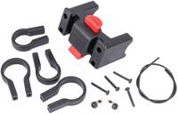 Newlooxs stuurhouder klickfix ø22-26+ø31,8mm klemmen zwart